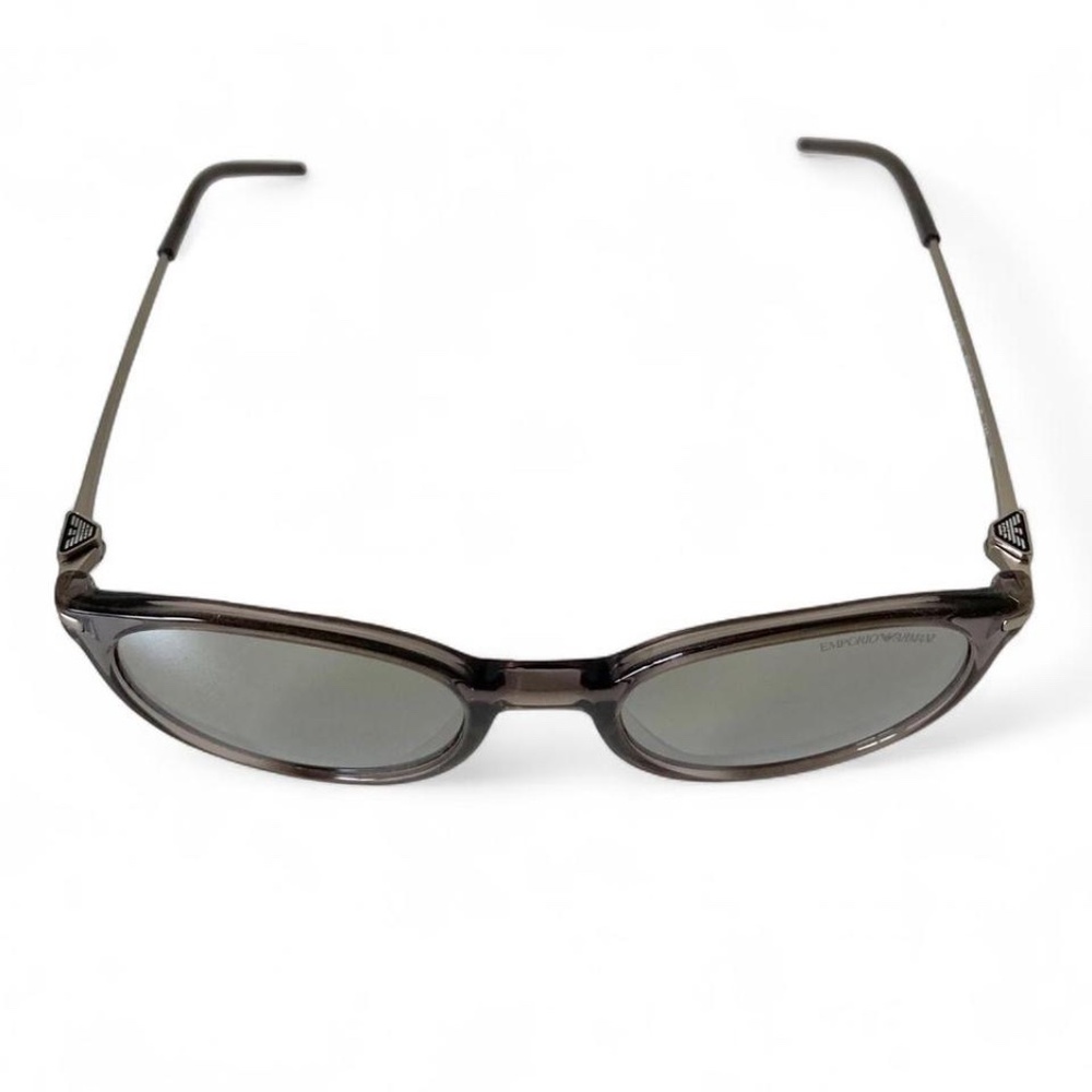 Emporio Armani Mirrored Sunglasses, grey lenses